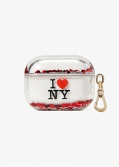 Kate Spade I Love Ny X  New York Liquid Glitter Airpods Pro Case
