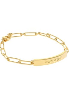 Kate Spade Idiom Bracelet Heart Of Gold Idiom Bracelet