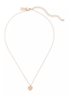 Kate Spade Initial Here Gold-Plated Pendant Necklace