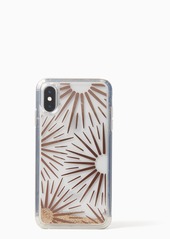 Kate Spade iphone cases liquid glitter resin iphone xs case