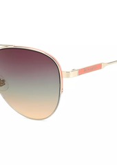 Kate Spade Janece 58MM Aviator Sunglasses