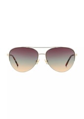 Kate Spade Janece 58MM Aviator Sunglasses