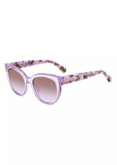 Kate Spade Javana 53MM Round Sunglasses