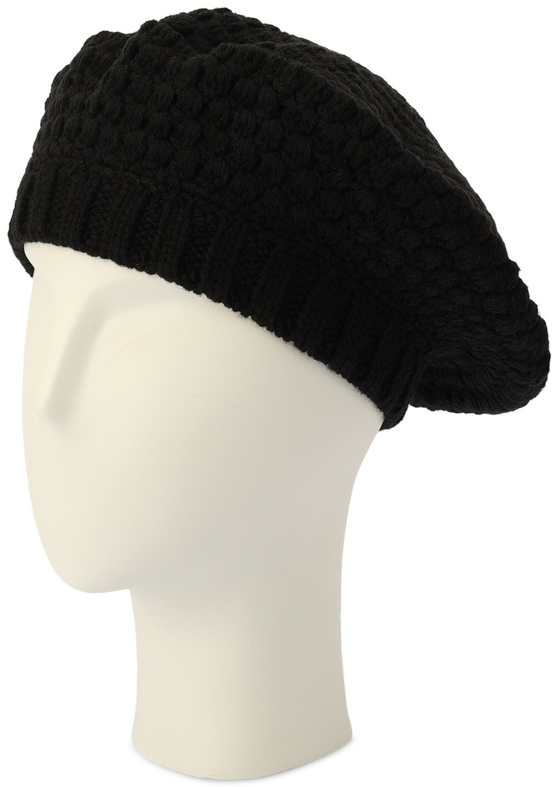 Kate Spade kate sapde new york Crochet Rib Beret - Black