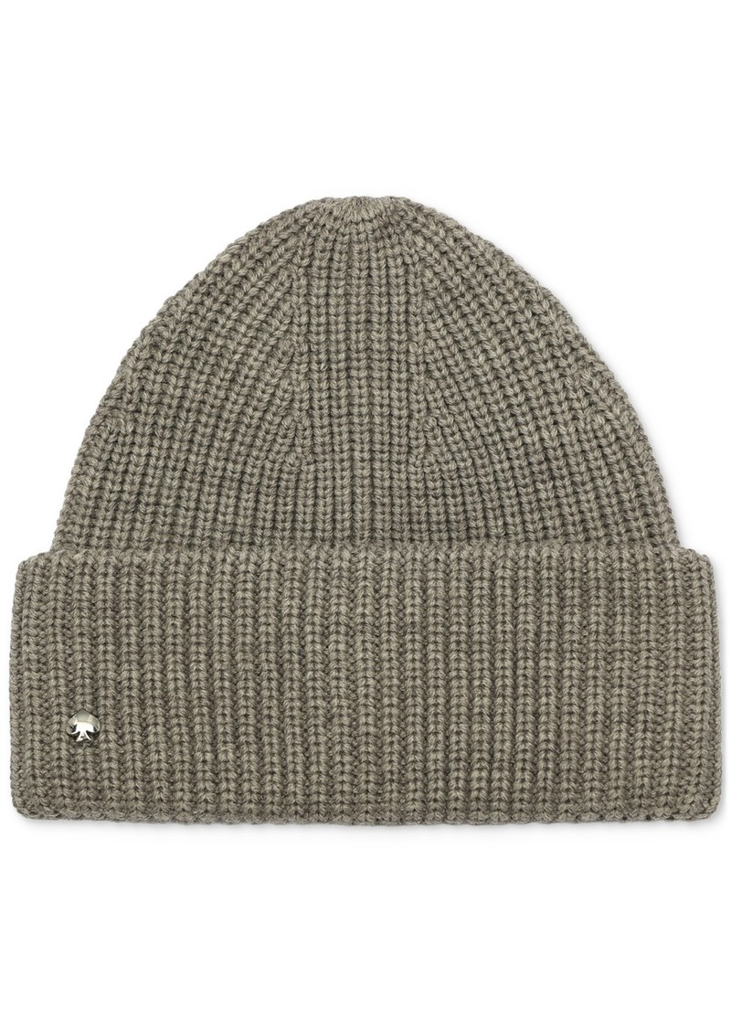 Kate Spade kate sapde new york Spade Cuff Beanie - Heather Grey