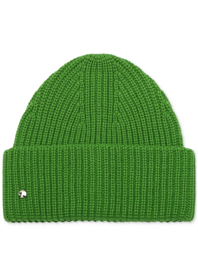 Kate Spade kate sapde new york Spade Cuff Beanie - Ks Green