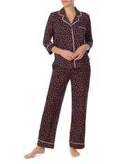 kate spade new york 3/4 Sleeve Pajama Set