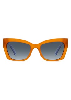 Kate Spade New York 53mm valeria/s cat eye sunglasses in Brown/Grey Shaded at Nordstrom Rack