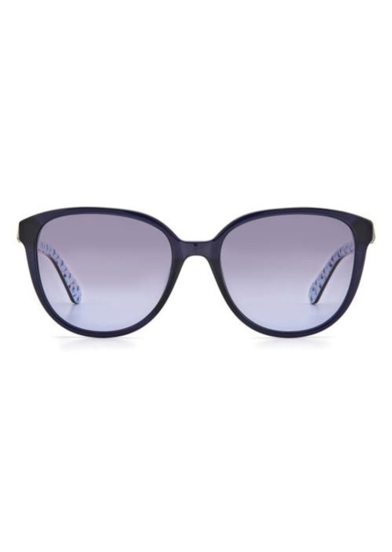 Kate Spade New York 54mm vienne gradient polarized cat eye sunglasses