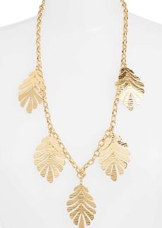 kate spade new york a new leaf statement necklace