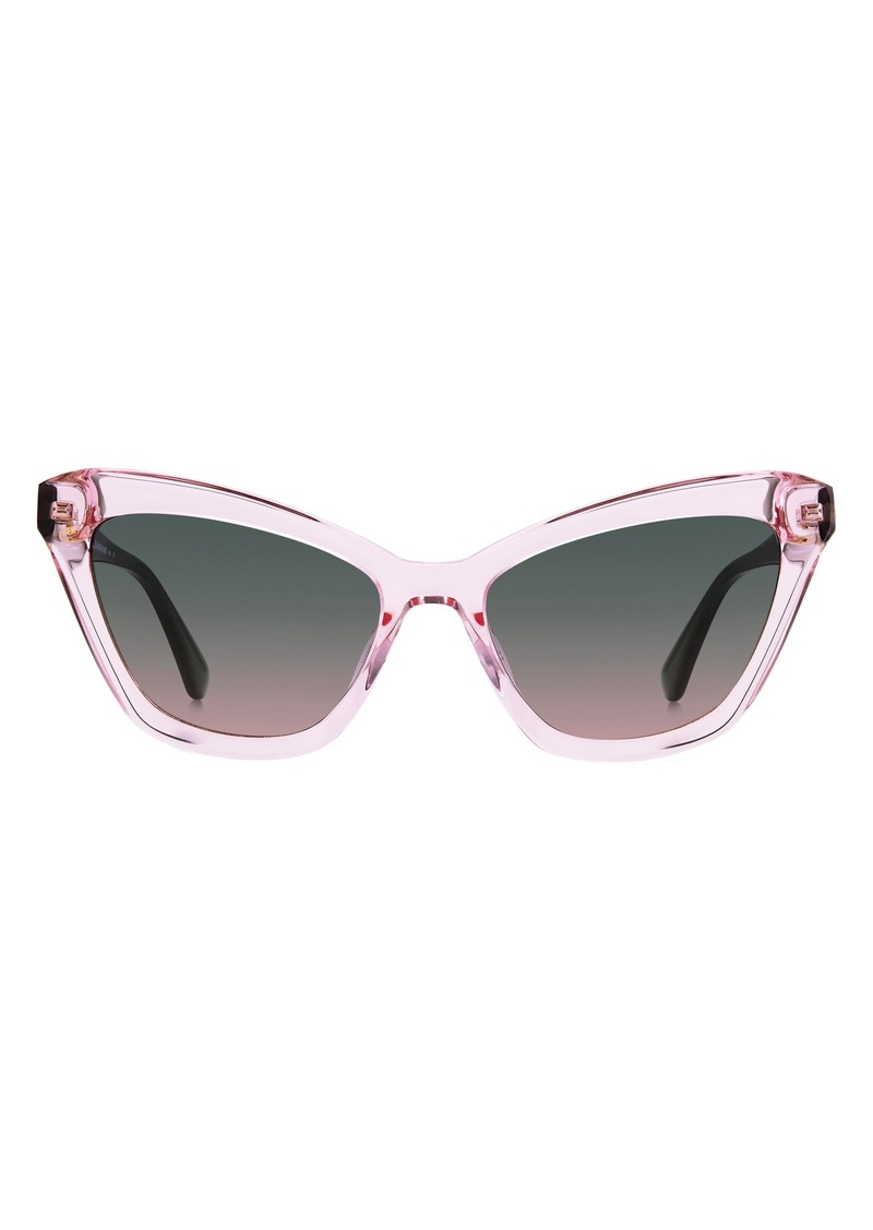 Kate Spade New York amelie 54mm gradient cat eye sunglasses in Pink at Nordstrom Rack