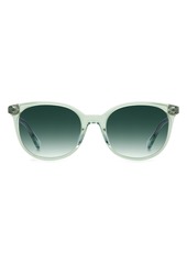 Kate Spade New York Andrua 51mm Gradient Square Sunglasses in Green/Green Shaded at Nordstrom Rack