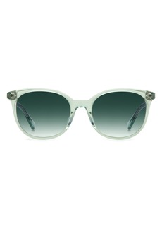 Kate Spade New York Andrua 51mm Gradient Square Sunglasses in Green/Green Shaded at Nordstrom Rack