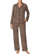 kate spade new york Animal Print Long Pajama Set