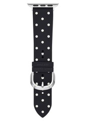 Kate Spade New York dot print 20mm silicone Apple Watch band