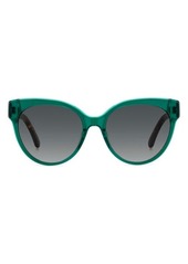 Kate Spade New York aubriela 55mm gradient round sunglasses