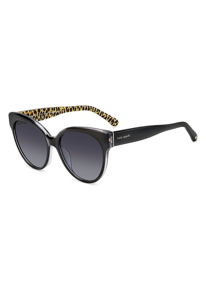 kate spade new york Aubriella Cat Eye Sunglasses, 55mm