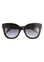 Kate Spade New York belah 50mm gradient round sunglasses