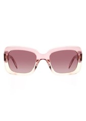 Kate Spade New York bellamys 52mm gradient rectangular sunglasses