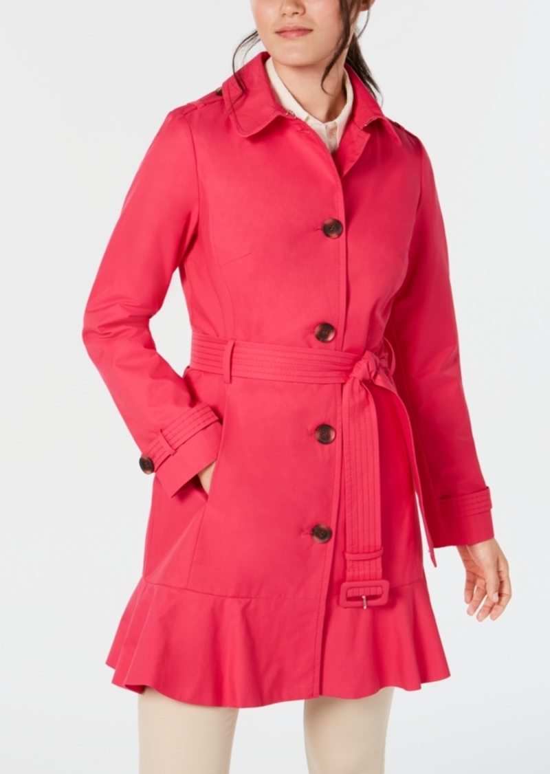 kate spade belted trench coat