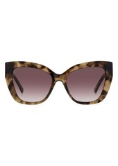 Kate Spade New York bexley 54mm gradient cat eye sunglasses