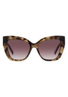 kate spade new york bexley 54mm gradient cat eye sunglasses
