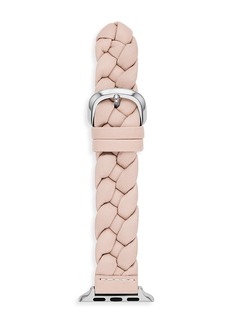 kate spade new york Braided Leather Strap for Apple Watch, 38-49mm