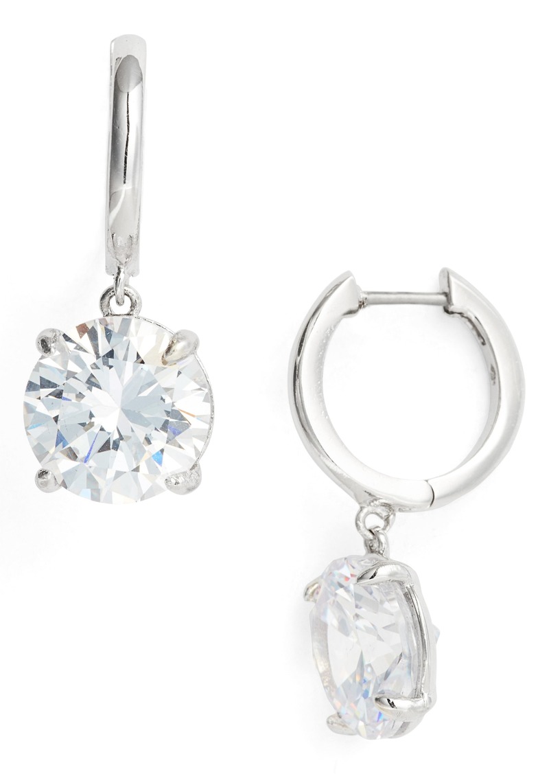 kate spade crystal drop earrings