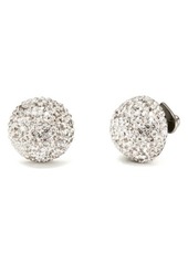 kate spade new york brilliant statement stud earrings in Clear at Nordstrom