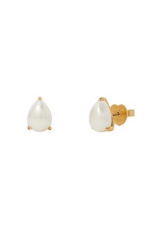 kate spade new york Brilliant Statements Imitation Pearl Stud Earrings in Gold Tone