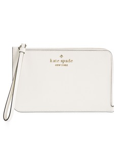 Kate Spade New York cameron medium wristlet in Parchment at Nordstrom Rack