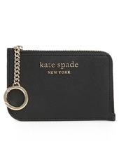 Kate Spade New York cameron medium l-zip card holder in Light Fawn at Nordstrom Rack