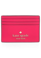 Kate Spade New York cameron small slim cardholder wallet in Light Fawn at Nordstrom Rack