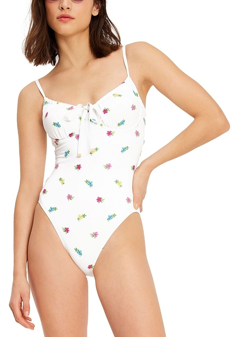 kate spade new york Cinch One Piece Swimsuit