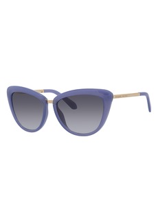 Kate Spade New York Cissy 56mm Cat Eye Sunglasses in Purple/Black at Nordstrom Rack