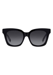 kate spade new york constance 53mm gradient cat eye sunglasses