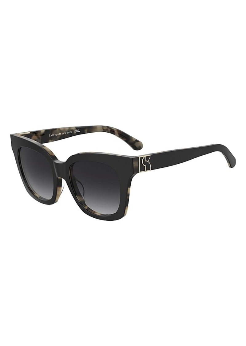 kate spade new york Constance Square Sunglasses, 53mm