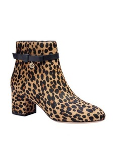kate spade new york delina bootie in Leopard Print Calf Hair at Nordstrom