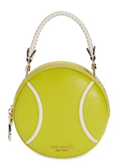 kate spade new york double tennis ball crossbody bag in Granny Smith at Nordstrom