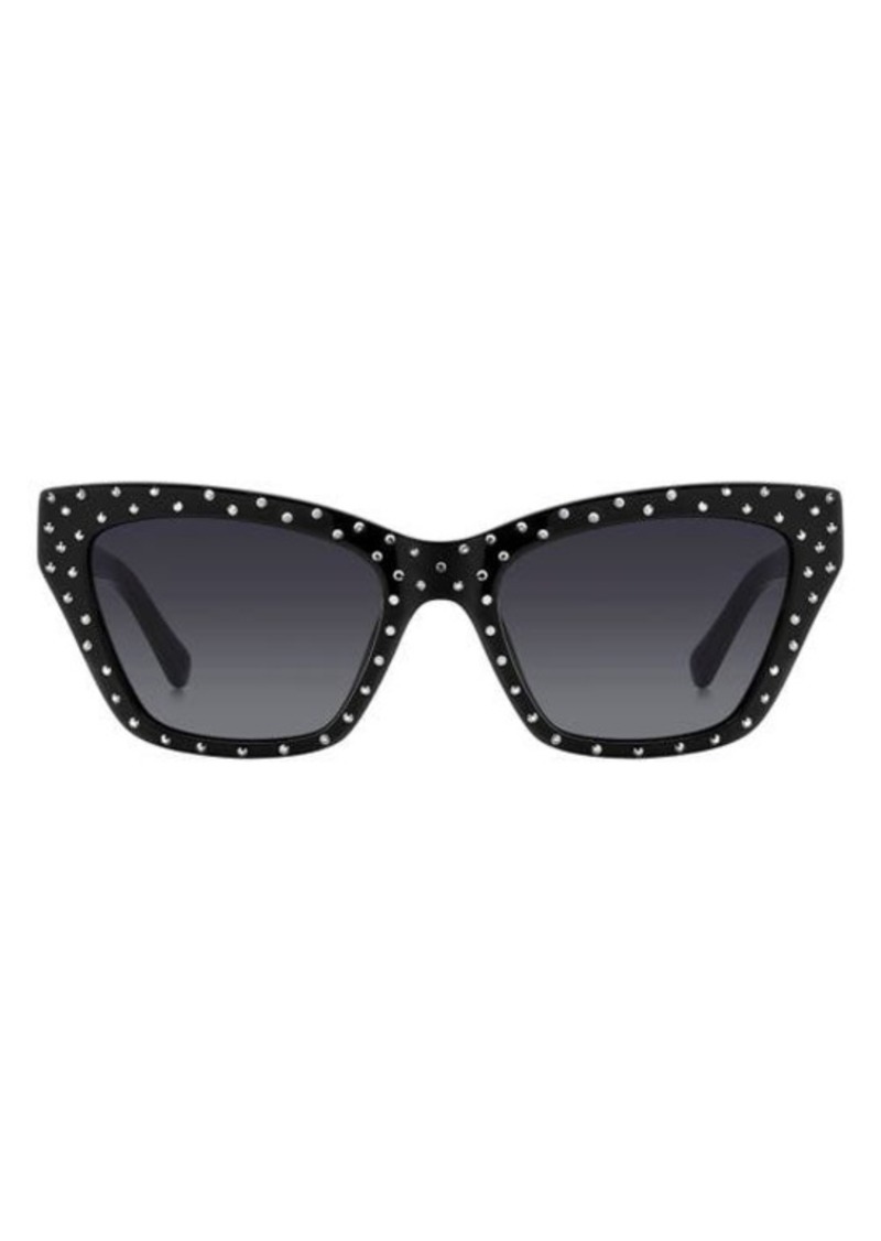 kate spade new york fay 54mm gradient cat eye sunglasses