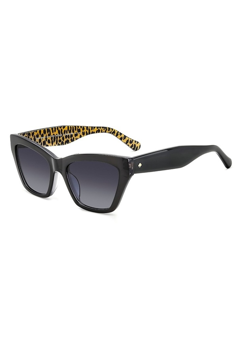 kate spade new york Fay Cat Eye Sunglasses, 54mm