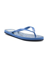 Kate Spade New York feldon flip flop sandal in Pansy Toss Blazer Blue at Nordstrom Rack