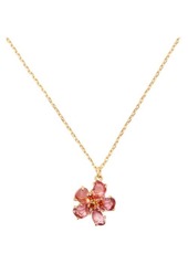 Kate Spade New York flower mini pendant necklace