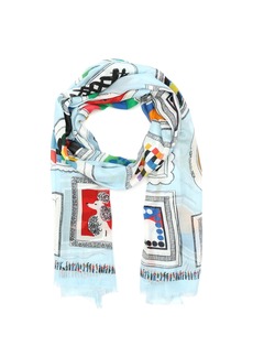 kate spade new york Gallery Wall Oblong Scarf - Multi