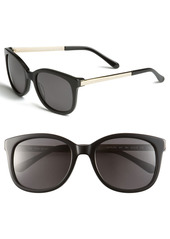 Kate Spade New York 'gayla' 52mm sunglasses in Black/Dark Grey at Nordstrom Rack