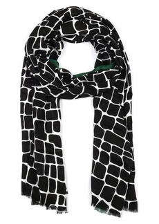 kate spade new york geometric giraffe oblong scarf