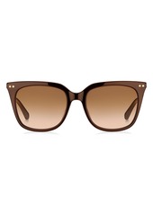 Kate Spade New York giana 54mm gradient cat eye sunglasses in Brown/Brown Gradient at Nordstrom Rack