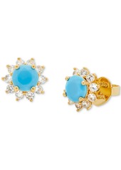 Kate Spade New York Sunny Halo Stud Earrings - Turquoise.