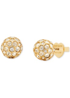 Kate Spade New York On The Ball studs Earrings - Clear/gold