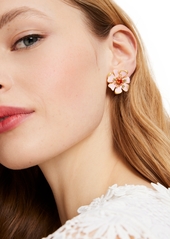 Kate Spade New York Gold-Tone Multicolor Cubic Zirconia Flower Statement Stud Earrings - Multi